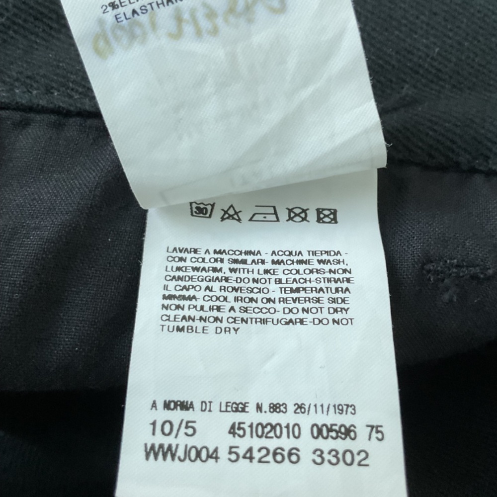 MOTIVI Black Pants size 10 Shiny Rayon/Wool blend - Picture 9 of 15